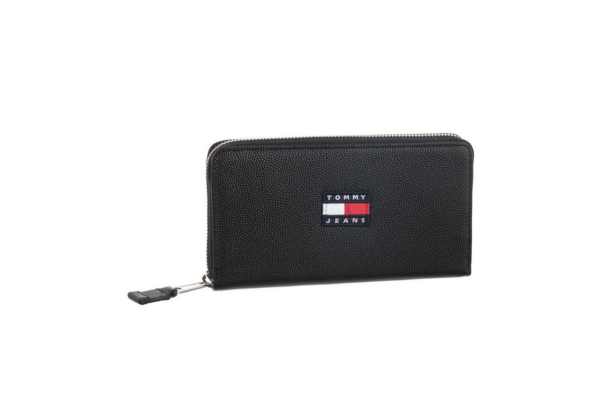 Tommy Jeans Tjm Heritage Large Za Πορτοφόλι (AW0AW14575 BDS) Μαύρο